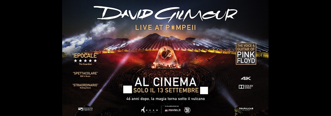 David Gilmour LIVE AT POMPEII